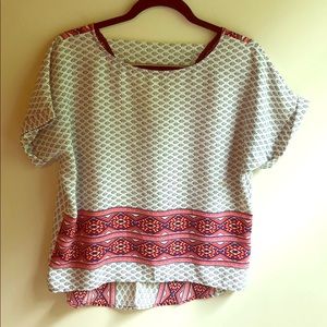 Printed blouse